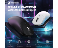 Attack Shark X3MAX Superlight 42kDPI PAW3950 Omron biała 6972792470436 - 1349823 - zdjęcie 3